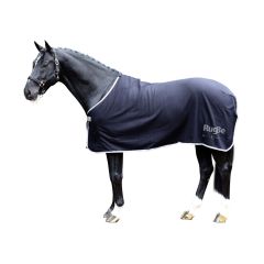 Couverture polaire noire - 155 cm x 205 cm