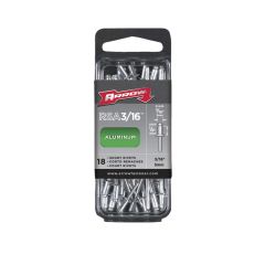 Aluminum Rivet - 3/16" - 18/Pkg