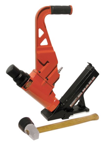 2-in-1 flooring stapler/cleat nailer kit