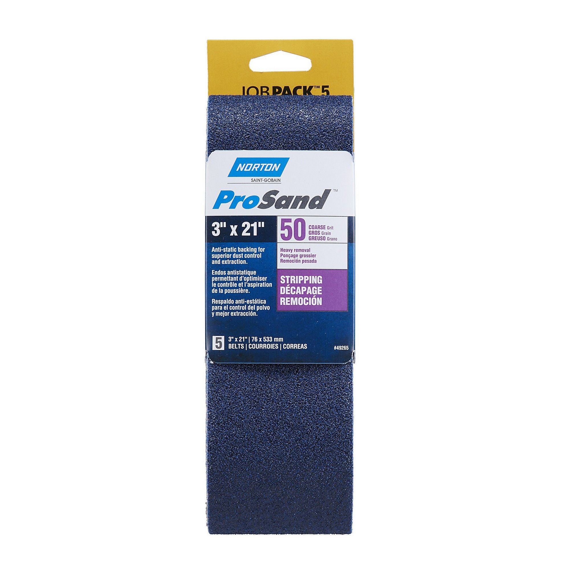 Courroies Abrasives Zircone 1/2 X 18 Pouces Pour Métal - Lot De Ponçage Professionnel