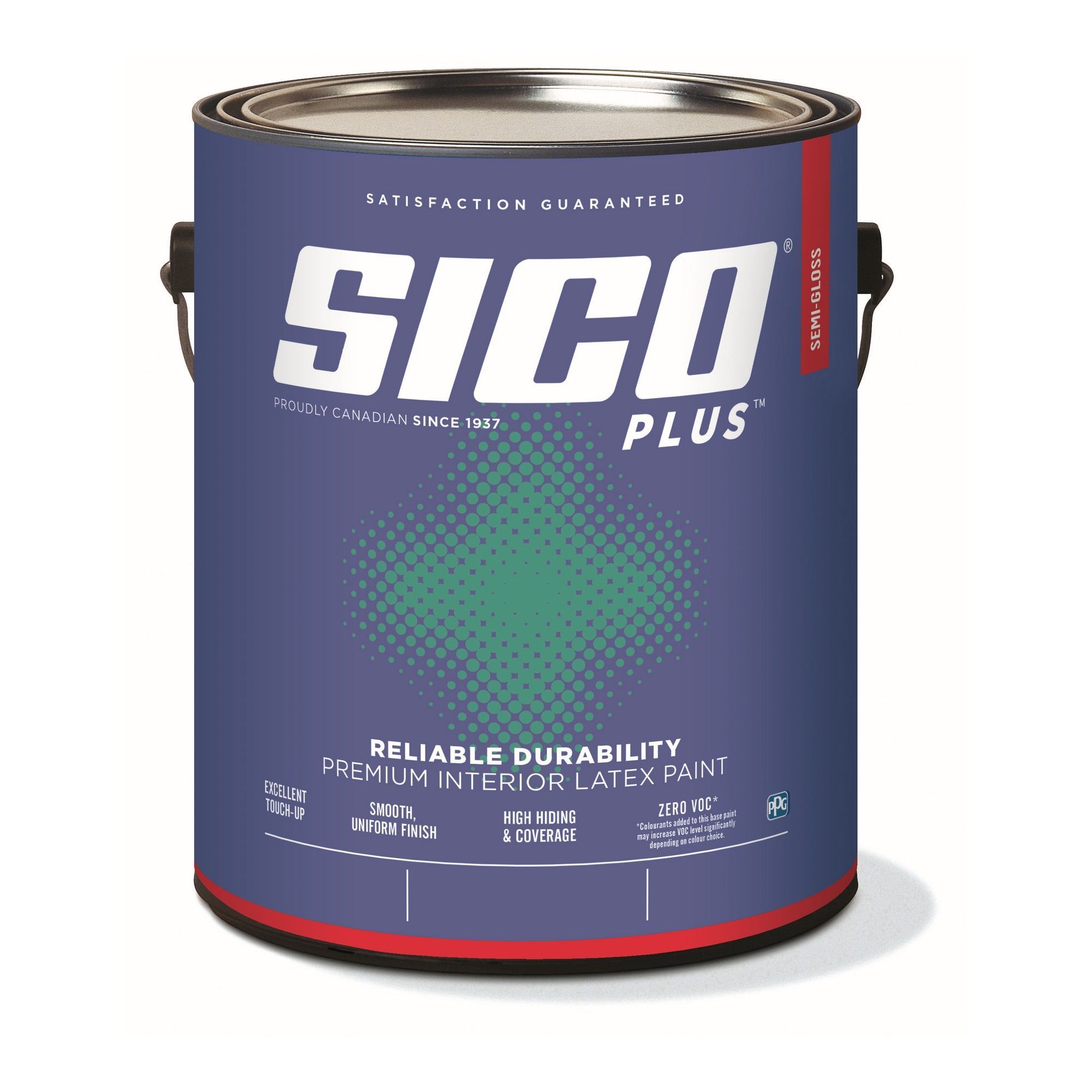 Peinture intérieure Sico Pro, semi-lustrée, blanche, 18,9 litres