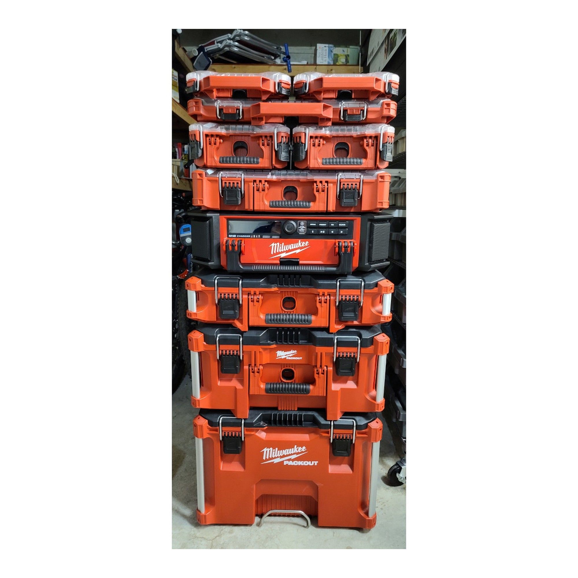 ORGANISATEUR MILWAUKEE PACKOUT PROFIL BAS par Dark