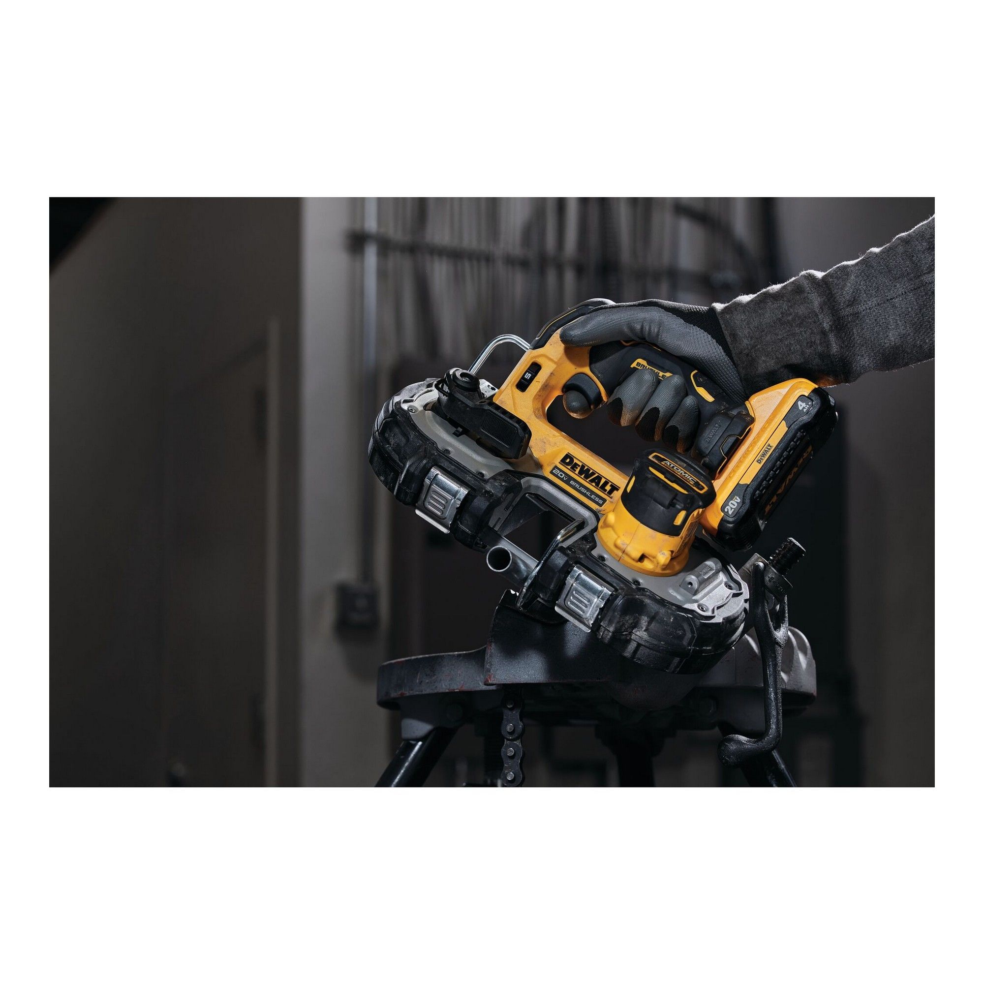 Scie ruban dewalt d'occasion - Bricolage