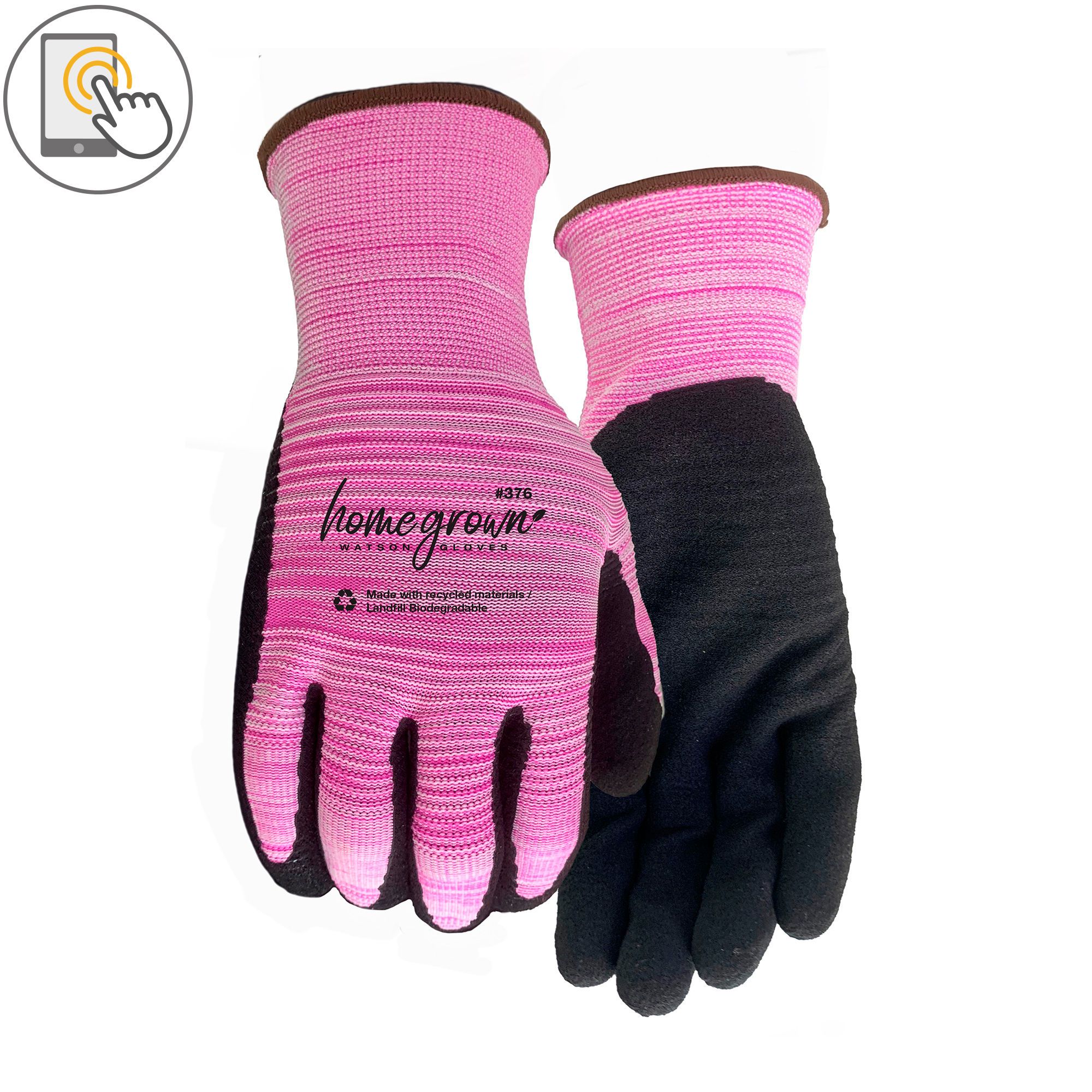 Garden Gloves Rose Woman Latex Small from WATSON GLOVES BMR
