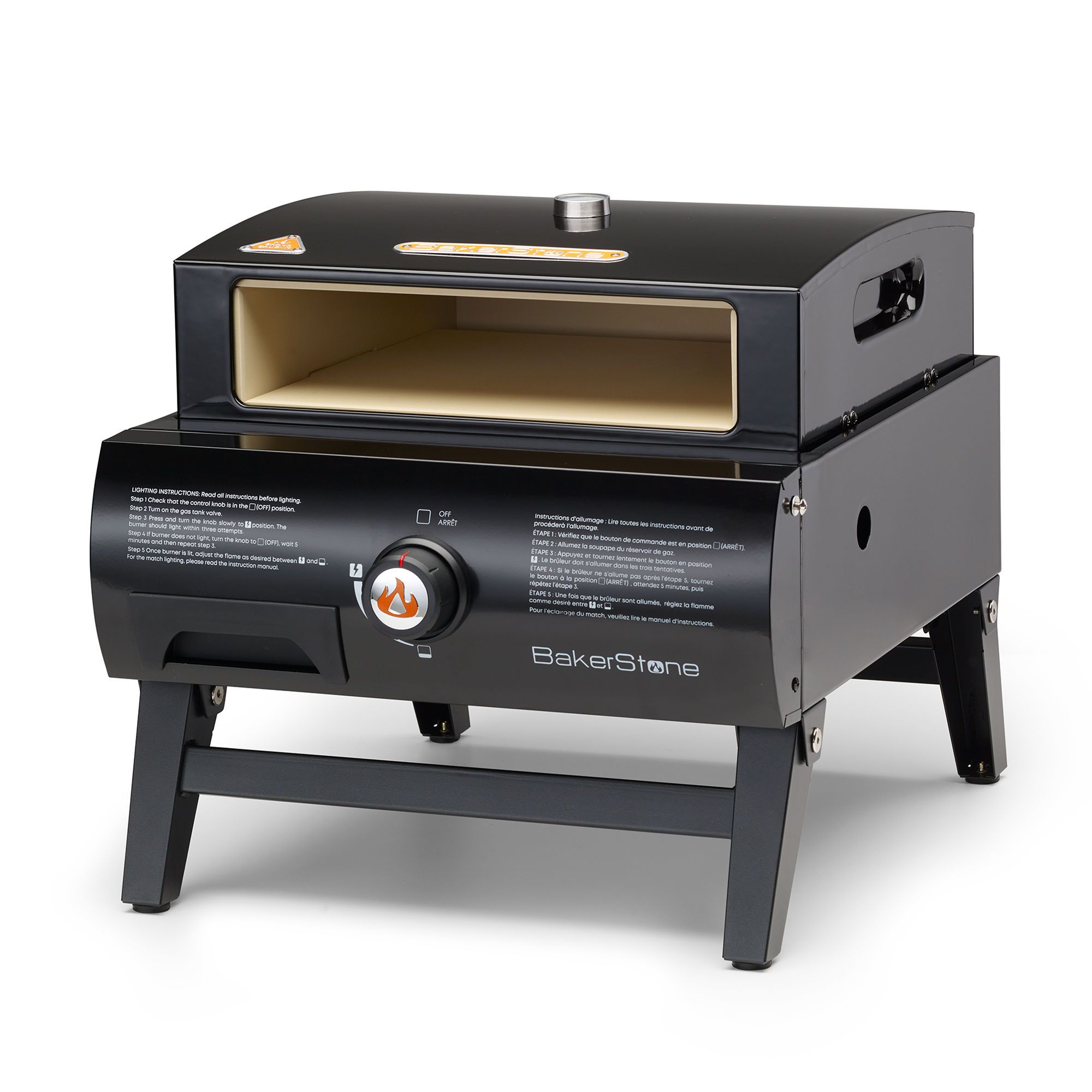 Pizza Oven and Griddle 20 000 BTU from BAKERSTONE BMR