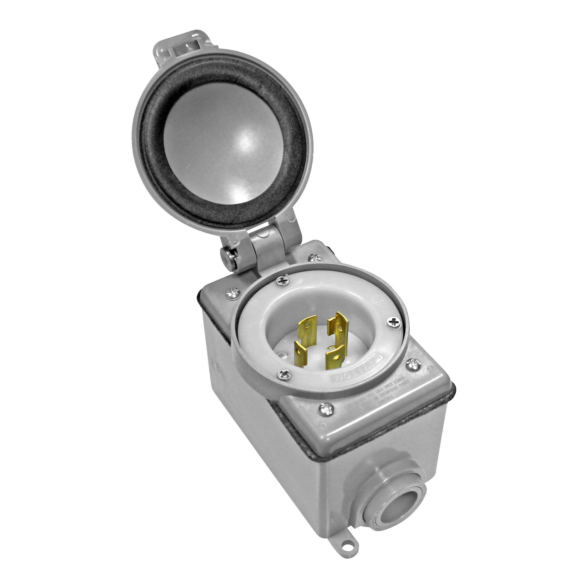 Male Socket Assembly For Generator - 30 A from LEVITON | BMR