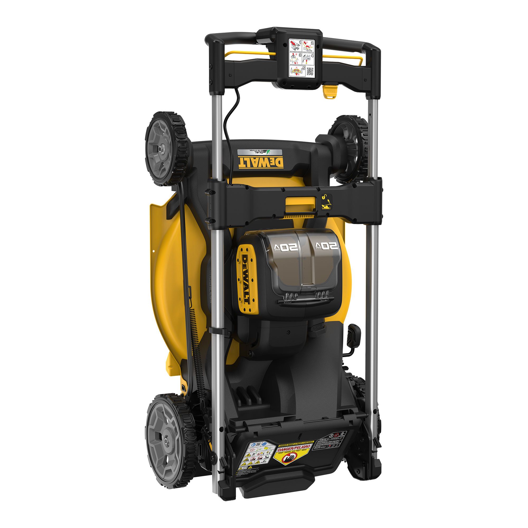 Home Depot Dewalt Lawn Mower Cordless Gas DEWALT 2x20V MAX 21