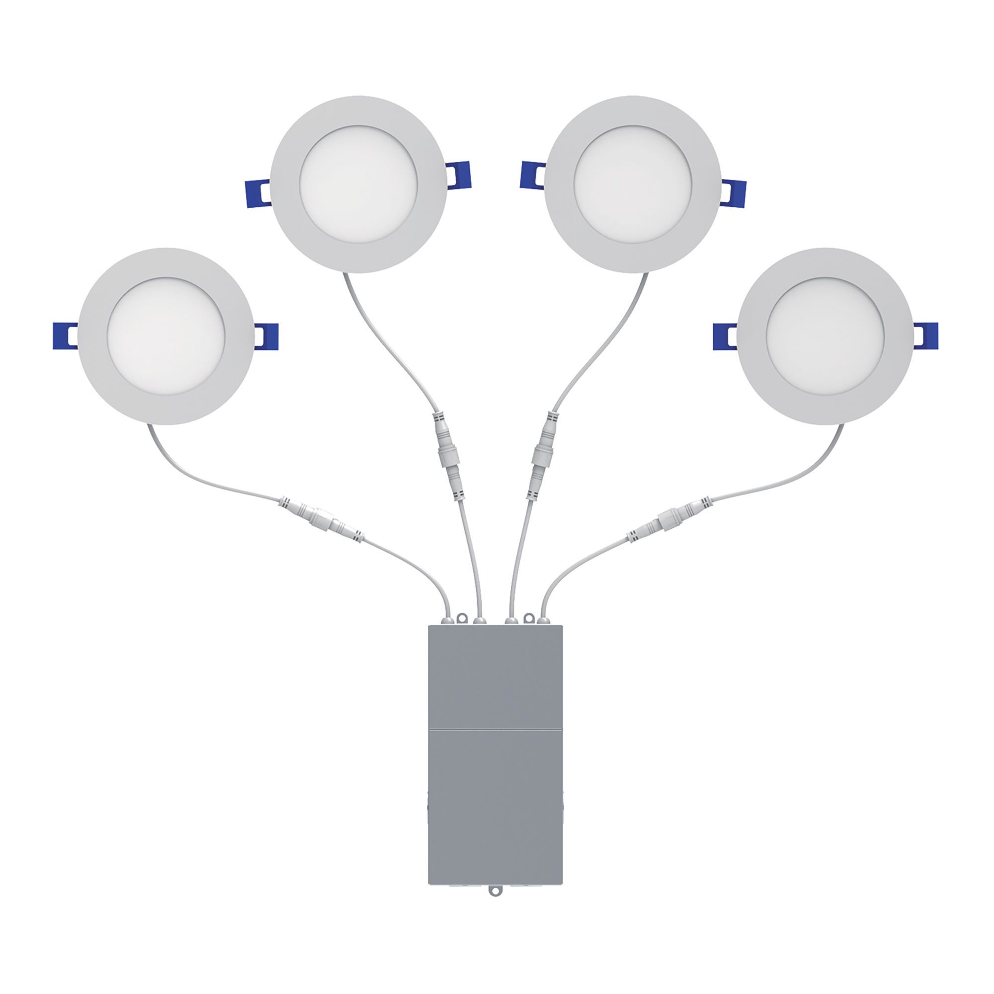 Lampes LED Encastrables USB CCT 5V Pour Armoire - Décoration DIY, Cadeau Impression 3D
