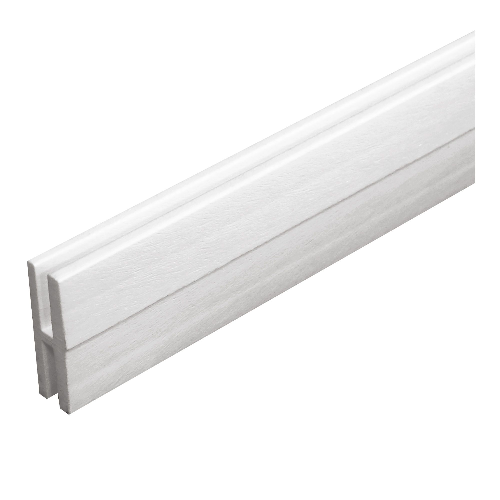 画材 hyte manuer H-Channel Moulding for Lattice or Privacy Panels – PVC