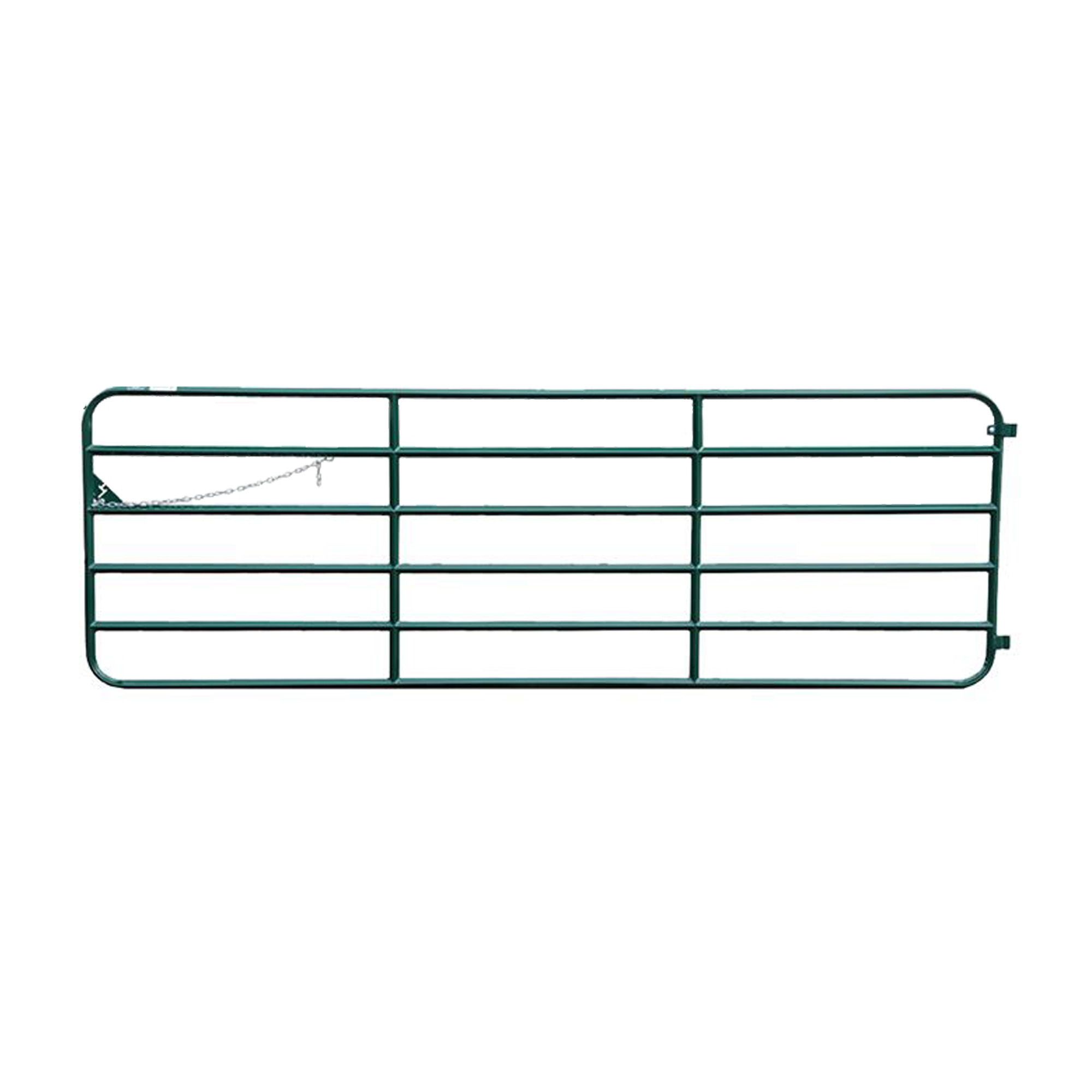 Heavy-Duty Farm Gate - 14-Gauge - Green - 16' from DIAMOND BAR | BMR