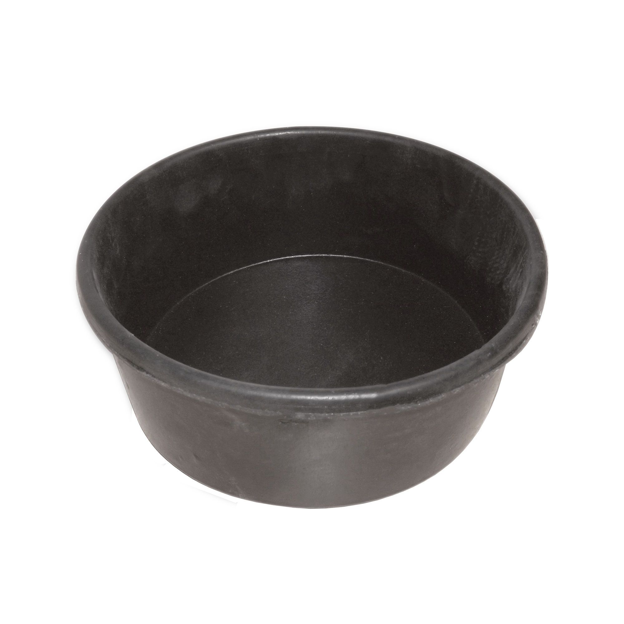 Rubber Feeder Pan Black BMR