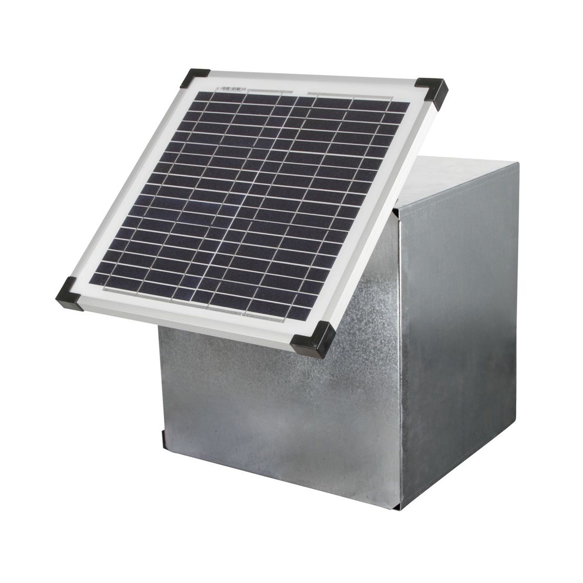 Électrificateur De Clôture Solaire 32KM - Batterie 12V, Panneau 5W