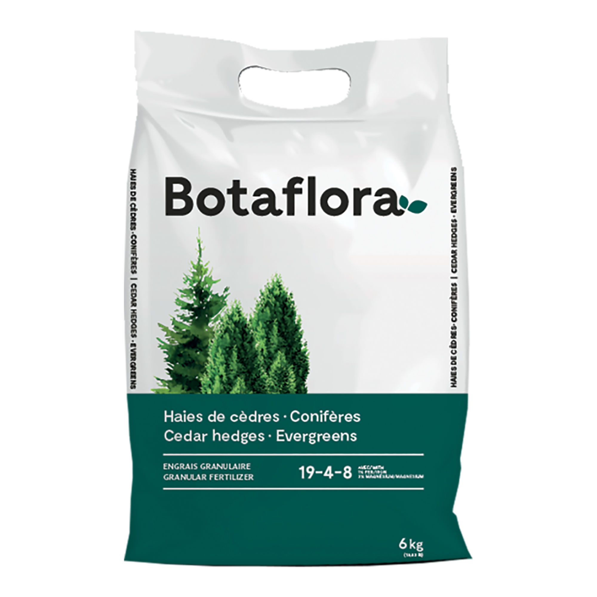 Fertilisant Bio Haie Persistante Engrais Haies Et Conifères DCM 3 Kg - Avec Magnésium - Bio - Pour Ifs, Sapins Engrais Photinia