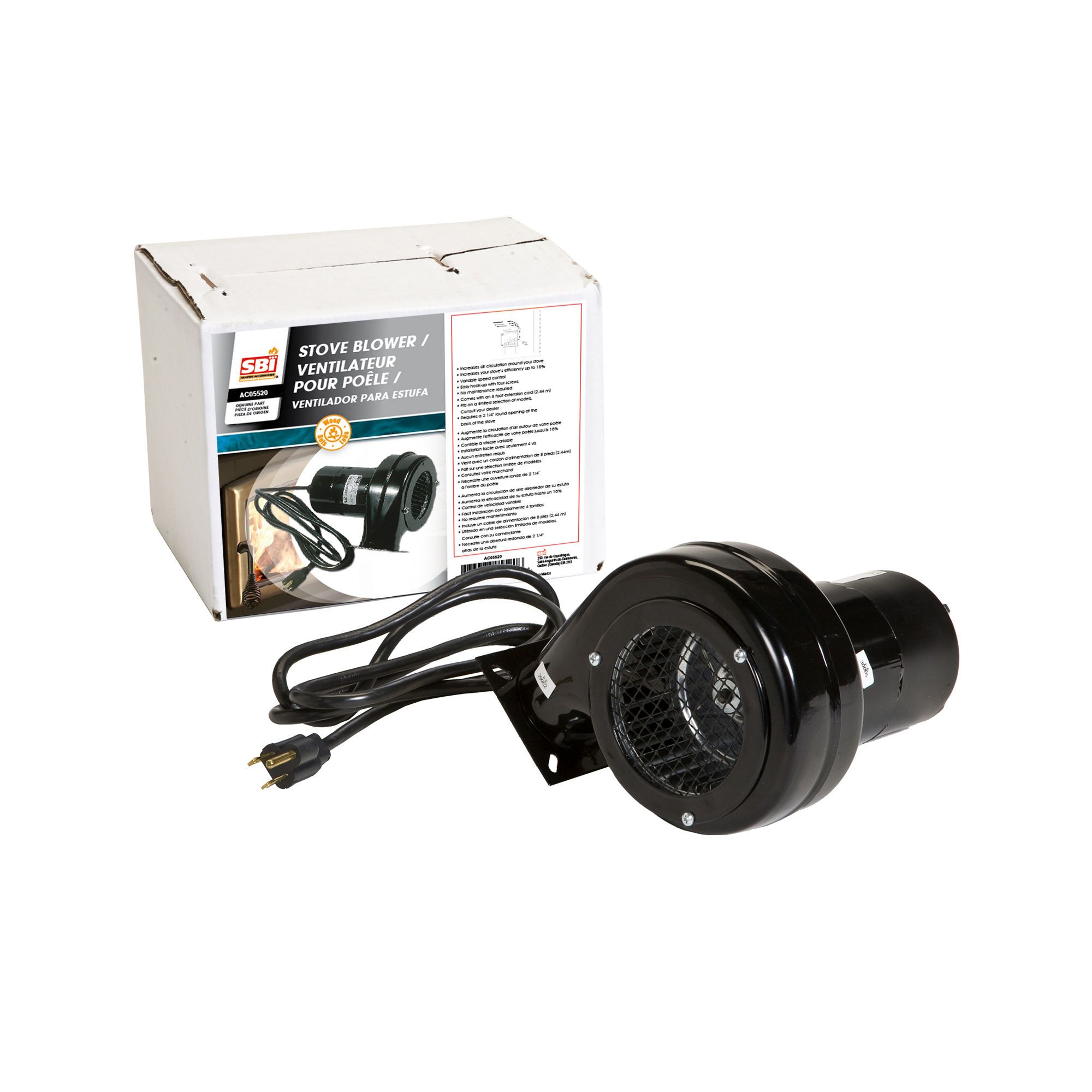 Wood stove fan from SBI BMR - Main Image