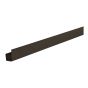 Moulure en J CanExel Ced'R-Vue, 1" x 10', Moka foncé