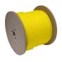 Corde en polypropylène torsadée, jaune, 3/8" x 400'