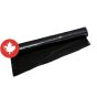 Polyethylene Film - Heavy - Black - 12'' x 300' - "S" Fold - Covers 300 sq. ft.