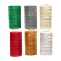 Glitter Mesh Ribbon - 15.24 cm x 9.14 m - 6 Assorted Models (Sold individually)