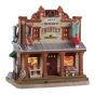 Holiday Village Building - Boot Country Light-Up Western-Style