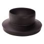 Stove Pipe Adaptor 2100 - Black Matte - 8"
