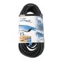 Rallonge Polar WinterFlex, 5 m,  15 A @ 16 jauges, noir