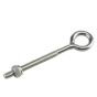 Eye Bolt with Nut - Stainless Steel - 1/4" x 4"
