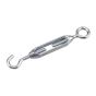 Tendeur crochet par œil, zinc, 3/16" x 5 1/2"