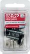 Adjustable Glides with Cushioned Steel Base - Nickel - 22 mm x 25.4 mm - 4/Pkg