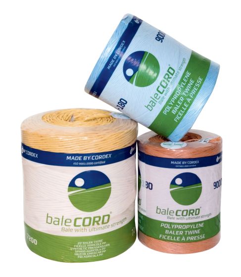 Synthetic twine for small square bale