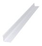 Aluminum Drip Trim – 1 1/4" x 12' – White