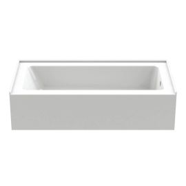 Carene Skirted Bathtub - 59 7/8" x 29 3/4" - High-gloss Acrylic - Right-Hand Outlet