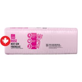 R-14 Pink Next Gen Fiberglas Insulation - Steel Stud - 16 1/4" x 48" x 6" - Covers 86.7 sq. ft