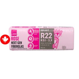 R-22 Pink Next Gen Fiberglas Insulation - 15" x 47" x 5 1/2" - Covers 49 sq. ft