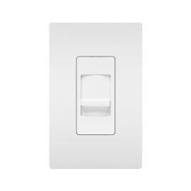 Gradateurs à glissière unipolaire large Legrand, blanc, 120 V, 450 W, 2/pqt