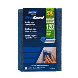 &Eacute;ponge de pon&ccedil;age angle double ProSand, 4 1/2" x  2 7/8", grain 120