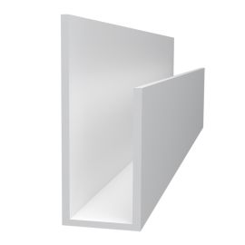 Moulure en J en PVC pour panneau Trusscore Wall&CeilingBoard, blanc, 1/2" x 10'