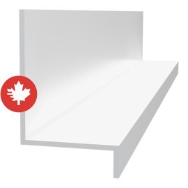 Moulure de transition en Z en PVC pour Trusscore Wall&CeilingBoard, blanc, 10'