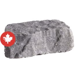 Muret mini, Beltis, gris charbon, 9" x 6" x 3"