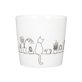 Cache-pot, Catview, intérieur, céramique, 13 cm