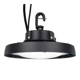 Luminaire DEL pour plafond &eacute;lev&eacute;, noir, 100-277 V, 100 W