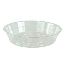 Plastic Saucer – Clear - 6"