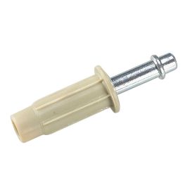 Bifold Door Top Pivot, Zinc, 7/16-in