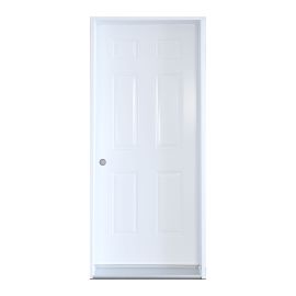Exterior Door – B01 – Right – White - 34"