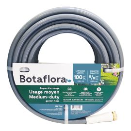 Garden Hose - 5/8" x 100' - 4-Ply - Brass Fittings