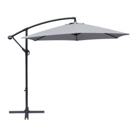 Cantilever Patio Umbrella - 104.7" x 96.5" - Grey