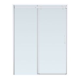 Porte de douche coulissante Sedna, 60" x 78", fini chrome