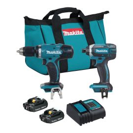 18V LXT Lithium-Ion 2-Tool Kit - 1.5Ah Battery System