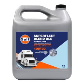 Huile moteur diesel 5W-40, 100% synth&eacute;tique, API CK-4, 5 L