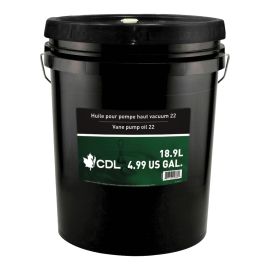 Huile pour pompe &agrave; palettes haut vide, ISO 22, 18,9 L