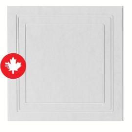 Tuile de plafond, Encore, 24" x 24", 8/pqt, couvre 32 pi&sup2;